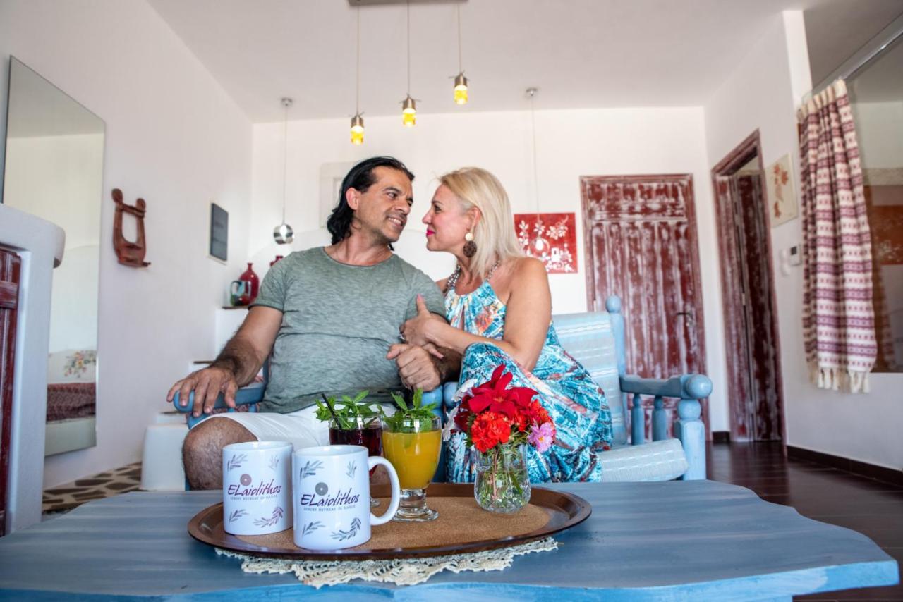 Elaiolithos - Luxury Villa Suites - Adults Only Khalkíon Eksteriør billede