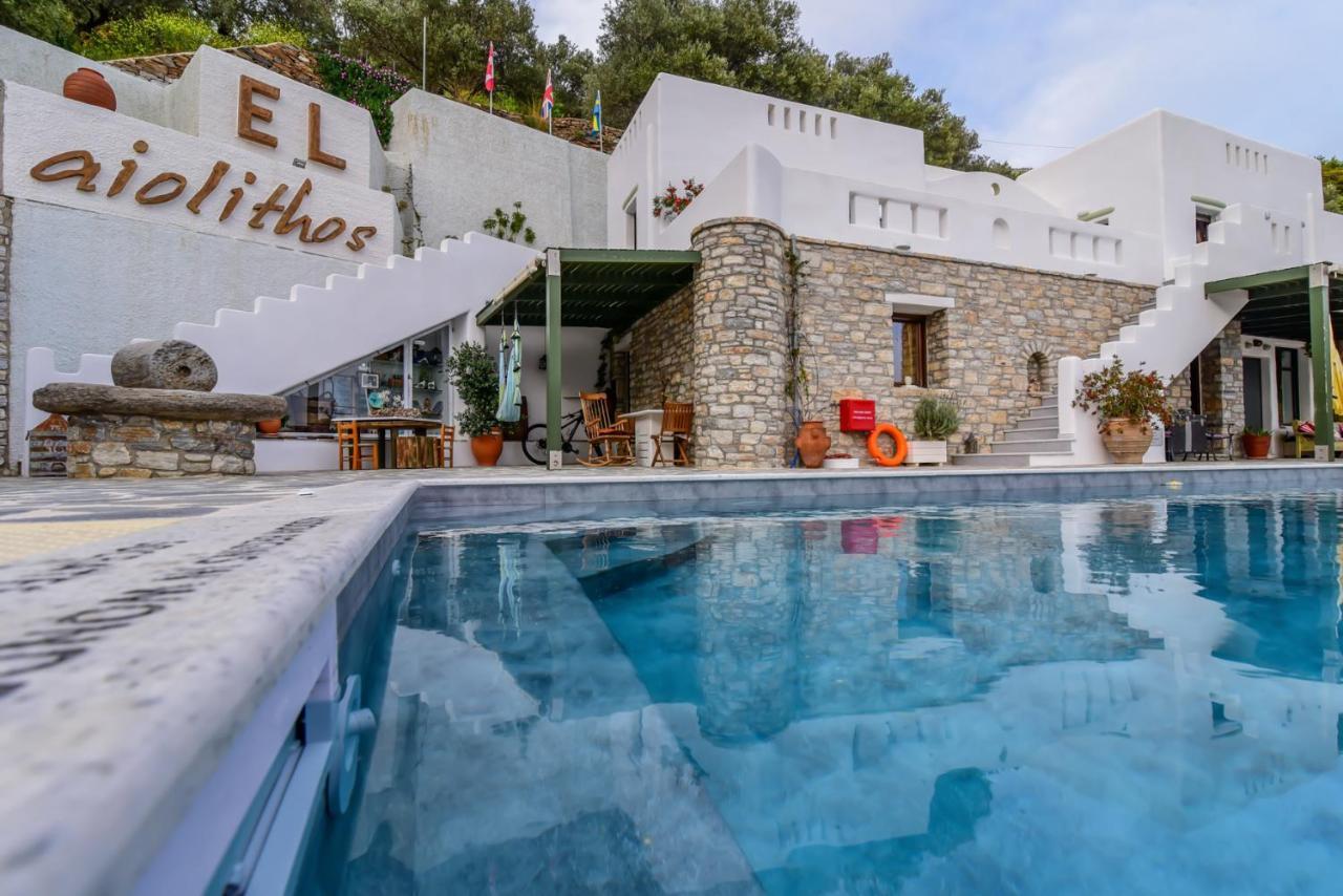 Elaiolithos - Luxury Villa Suites - Adults Only Khalkíon Eksteriør billede